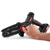 Hyper Tough 20-Volt 6-inch Mini Chainsaw with Battery and Charger, HT13-401-003-03 EasyOptionXY LLC