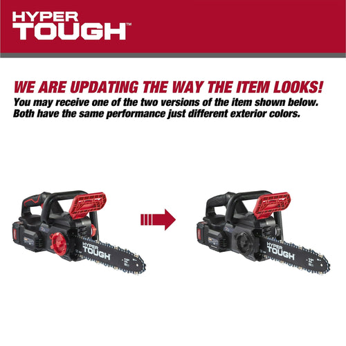 Hyper Tough 20V 4.0Ah Battery Powered 12in Brushless Chainsaw, HT22-401-03-03 EasyOptionXY LLC
