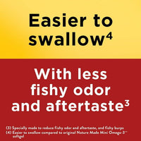 Nature Made Burp Less Omega 3 Fish Oil Supplements; 1400 mg Softgels; 80 Count EasyOptionXY LLC