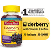 Nature Made Elderberry with Vitamin C and Zinc Gummies; Dietary Supplement; 60 Count EasyOptionXY LLC