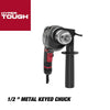 Hyper Tough 6-Amp 1/2-inch Corded Hammer Drill, Keyed Chuck, 120 Volt,TD6HD EasyOptionXY LLC