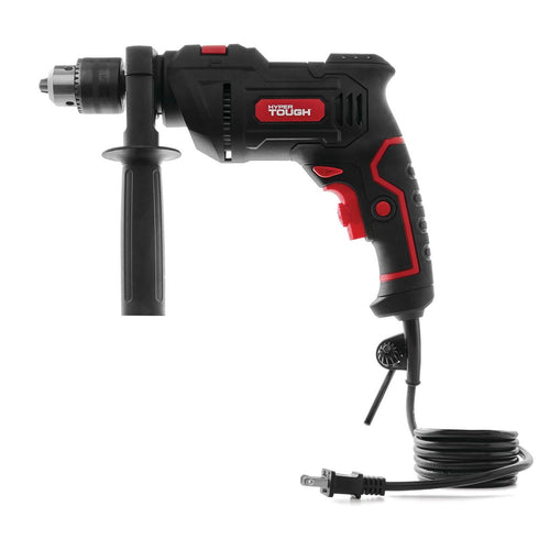 Hyper Tough 6-Amp 1/2-inch Corded Hammer Drill, Keyed Chuck, 120 Volt,TD6HD EasyOptionXY LLC