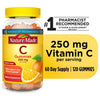 Nature Made Vitamin C 250 mg Gummies; Dietary Supplement; 120 Count EasyOptionXY LLC