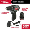 Hyper Tough 12V Max* Lithium-Ion Brushless 2-Speed 3/8-inch Drill Driver with 1.5Ah Battery & Charger, 98807 EasyOptionXY LLC