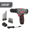 Hyper Tough 12V Max Lithium-Ion Cordless 2-Speed Drill Driver with 1.5Ah Battery and Charger, Model 98823 EasyOptionXY LLC
