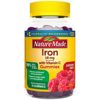 Nature Made Iron with Vitamin C Gummies; 70 Count EasyOptionXY LLC