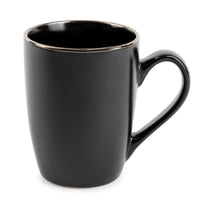 Thyme & Table DrinkwareBlack Onyx Stoneware 14oz Mug EasyOptionXY LLC