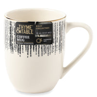 Thyme & Table Stoneware Mug, Riley Collection EasyOptionXY LLC