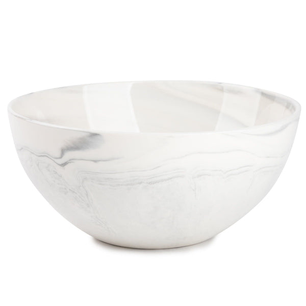 Thyme & Table Grey Marble Stoneware Round Cereal Bowl EasyOptionXY LLC