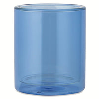 Thyme & Table 13oz Double Wall Drinking Glass, Blue EasyOptionXY LLC
