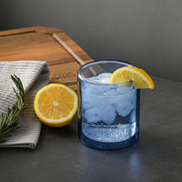 Thyme & Table 13oz Double Wall Drinking Glass, Blue EasyOptionXY LLC