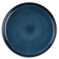 Thyme & Table Stoneware Round Dinner Plate, Atlantic Blue EasyOptionXY LLC
