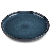 Thyme & Table Stoneware Round Dinner Plate, Atlantic Blue EasyOptionXY LLC