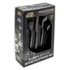 Thyme & Table 20-Piece Arden Stainless Steel Flatware Set, Black EasyOptionXY LLC