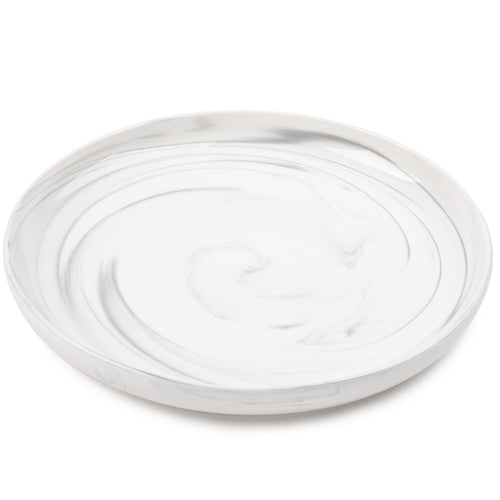 Thyme & Table Grey Marble Stoneware Round Dinner Plate EasyOptionXY LLC