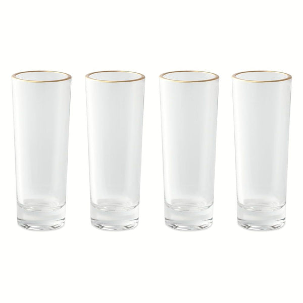 Thyme & Table 4-Piece 2oz Shot Glass Set EasyOptionXY LLC