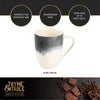 Thyme & Table Grey Drip Stoneware Coffee Mug, 15 fl oz EasyOptionXY LLC