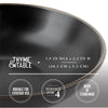Thyme & Table Dinnerware Black Onyx Stoneware Round Bowls, 4 Pack EasyOptionXY LLC