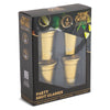 Thyme & Table Party Shot Glasses, 2 oz, 4-Piece Set, Gold EasyOptionXY LLC