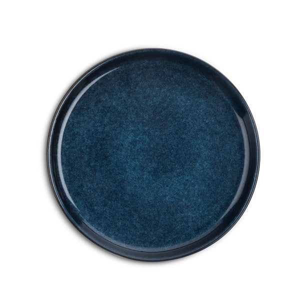 Thyme & Table Stoneware Round Salad Plate, Atlantic Blue EasyOptionXY LLC