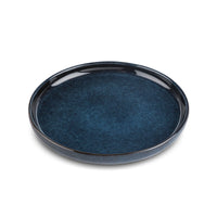 Thyme & Table Stoneware Round Salad Plate, Atlantic Blue EasyOptionXY LLC