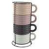 Thyme & Table 4-piece Stackable Mug Set EasyOptionXY LLC