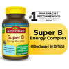 Nature Made Super B Energy Complex Softgels; Dietary Supplement; 60 Count EasyOptionXY LLC