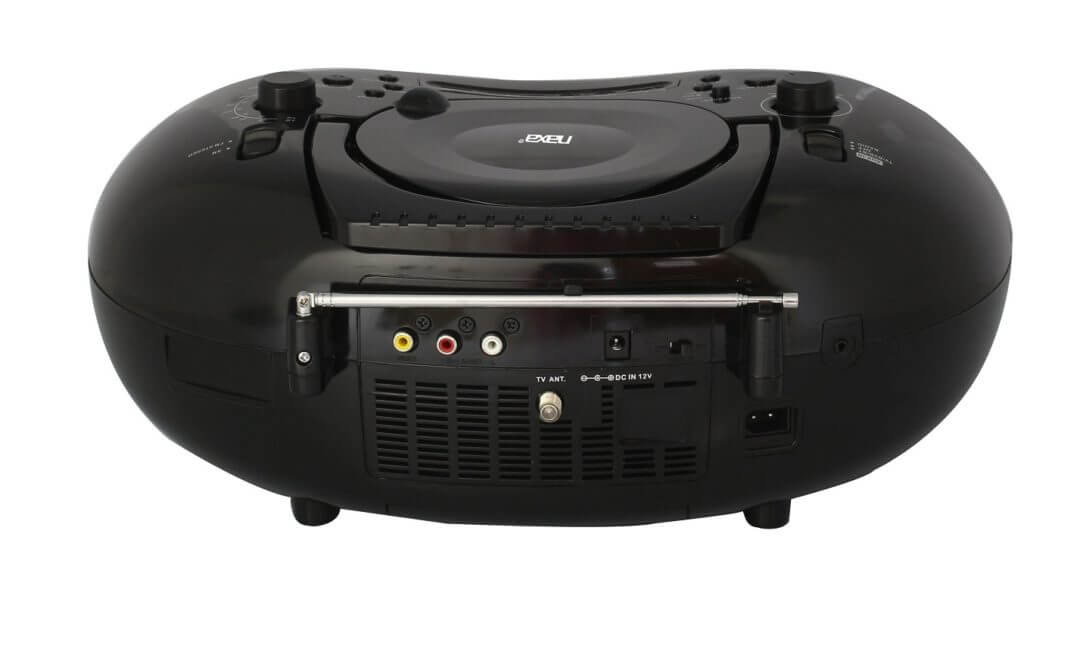 7" Bluetooth® DVD Boombox and TV"