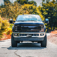 AlphaRex 17-19 Ford Super Duty MKII NOVA-Series LED Projector Headlights Alpha-Black OffRoadUSA.com