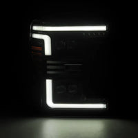 AlphaRex 17-19 Ford Super Duty MKII NOVA-Series LED Projector Headlights Black OffRoadUSA.com