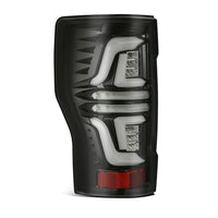 AlphaRex 17-19 Ford Super Duty PRO-Series LED Tail Lights Jet Black OffRoadUSA.com