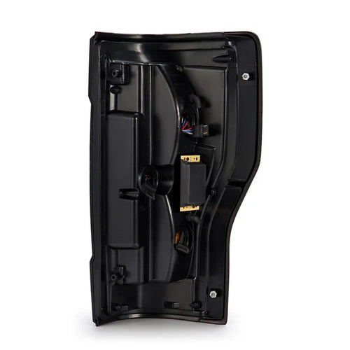 AlphaRex 17-19 Ford Super Duty PRO-Series LED Tail Lights Red Smoke OffRoadUSA.com