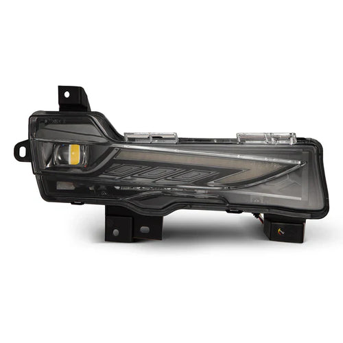 AlphaRex 17-23 Tesla Model 3/20-24 Model Y Double Tap Dual Color LED Projector Fog Lights OffRoadUSA.com