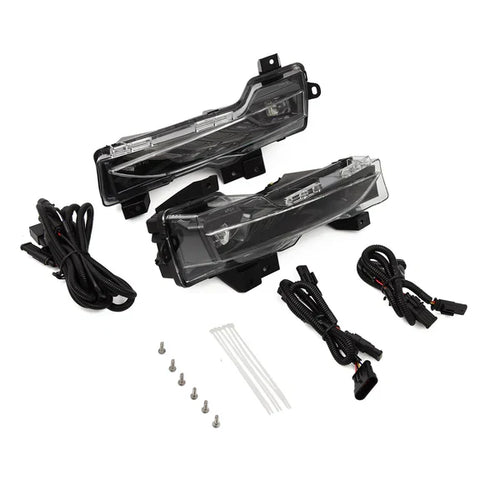 AlphaRex 17-23 Tesla Model 3/20-24 Model Y Double Tap Dual Color LED Projector Fog Lights OffRoadUSA.com