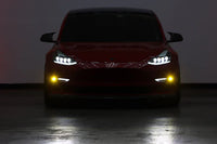 AlphaRex 17-23 Tesla Model 3/20-24 Model Y Double Tap Dual Color LED Projector Fog Lights OffRoadUSA.com