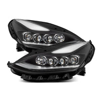 AlphaRex 17-23 Tesla Model 3 / 20-24 Model Y NOVA-Series LED Projector Headlights Black OffRoadUSA.com