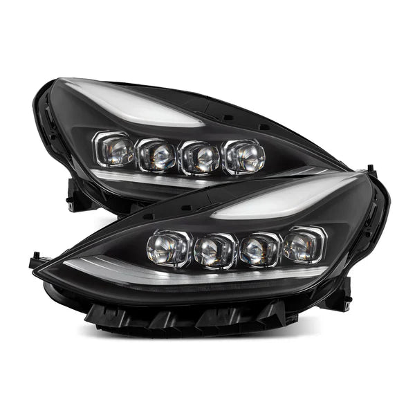 AlphaRex 17-23 Tesla Model 3 / 20-24 Model Y NOVA-Series LED Projector Headlights Black OffRoadUSA.com