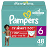 Pampers Cruisers 360 Fit Diapers Size 6, Count 48 EasyOptionXY LLC