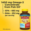 Nature Made Burp Less Ultra Omega 3 Fish Oil; 1400 mg Softgels; 100 Count EasyOptionXY LLC