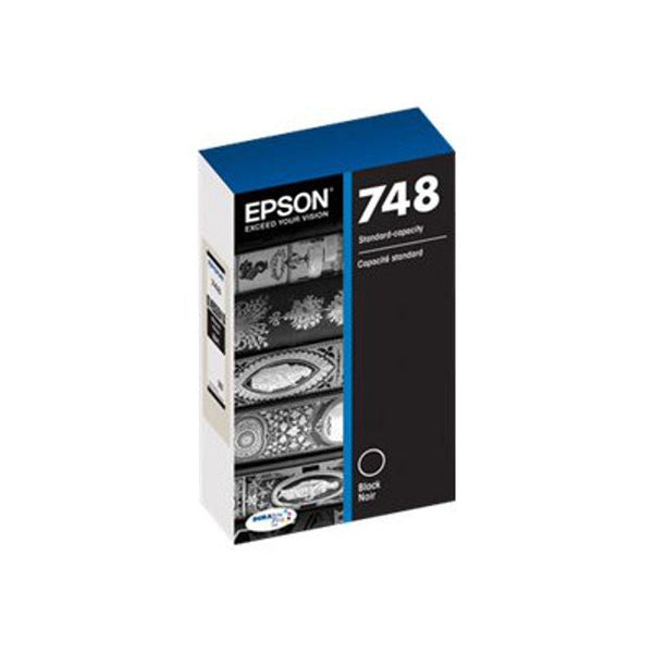 Epson, EPST748120, 748 Black Ink Cartridge (T748120), 1 Each EasyOptionXY LLC