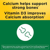 Nature Made Calcium 600 mg with Vitamin D3 Tablets; 220 Count EasyOptionXY LLC