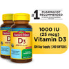 Nature Made Vitamin D3 1000 IU (25 mcg) Softgels; 200 Count; Twin Pack EasyOptionXY LLC