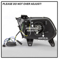 Spyder Ford Mustang 10-13 Projector Headlights - HID Model Only - Black PRO-YD-FM2010V2-HID-BK OffRoadUSA.com