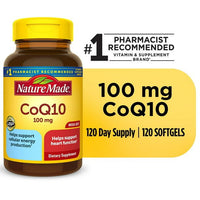 Nature Made CoQ10 100 mg Softgels; Heart Health Support; 120 Count EasyOptionXY LLC