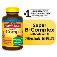 Nature Made Super B Complex with Vitamin C and Folic Acid Tablets; 365 Count EasyOptionXY LLC