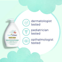 Baby Dove Sensitive Skincare Liquid Body Wash Fragrance Free Moisture, Hypoallergenic, 34 oz EasyOptionXY LLC