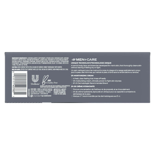 Dove Men+Care Body + Face Bar Mild Formula All Skin Type, Clean Comfort, 3.75 oz (8 Bars) EasyOptionXY LLC