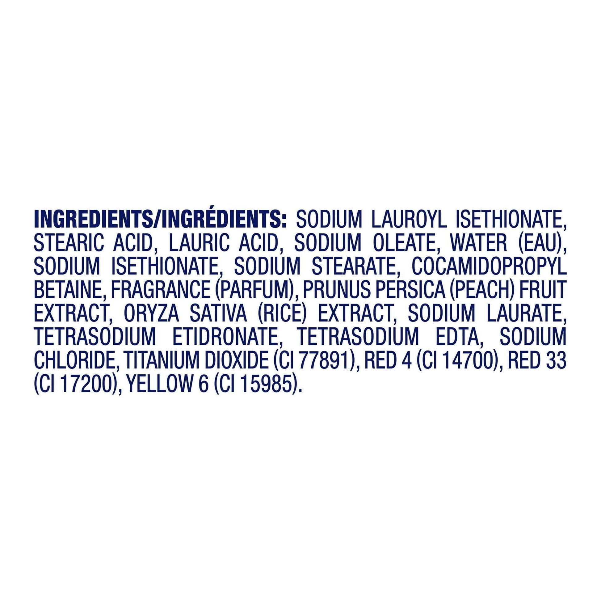 Dove Rebalancing Beauty Bar Soap White Peach & Rice Milk, 3.75 oz 4 Bars EasyOptionXY LLC