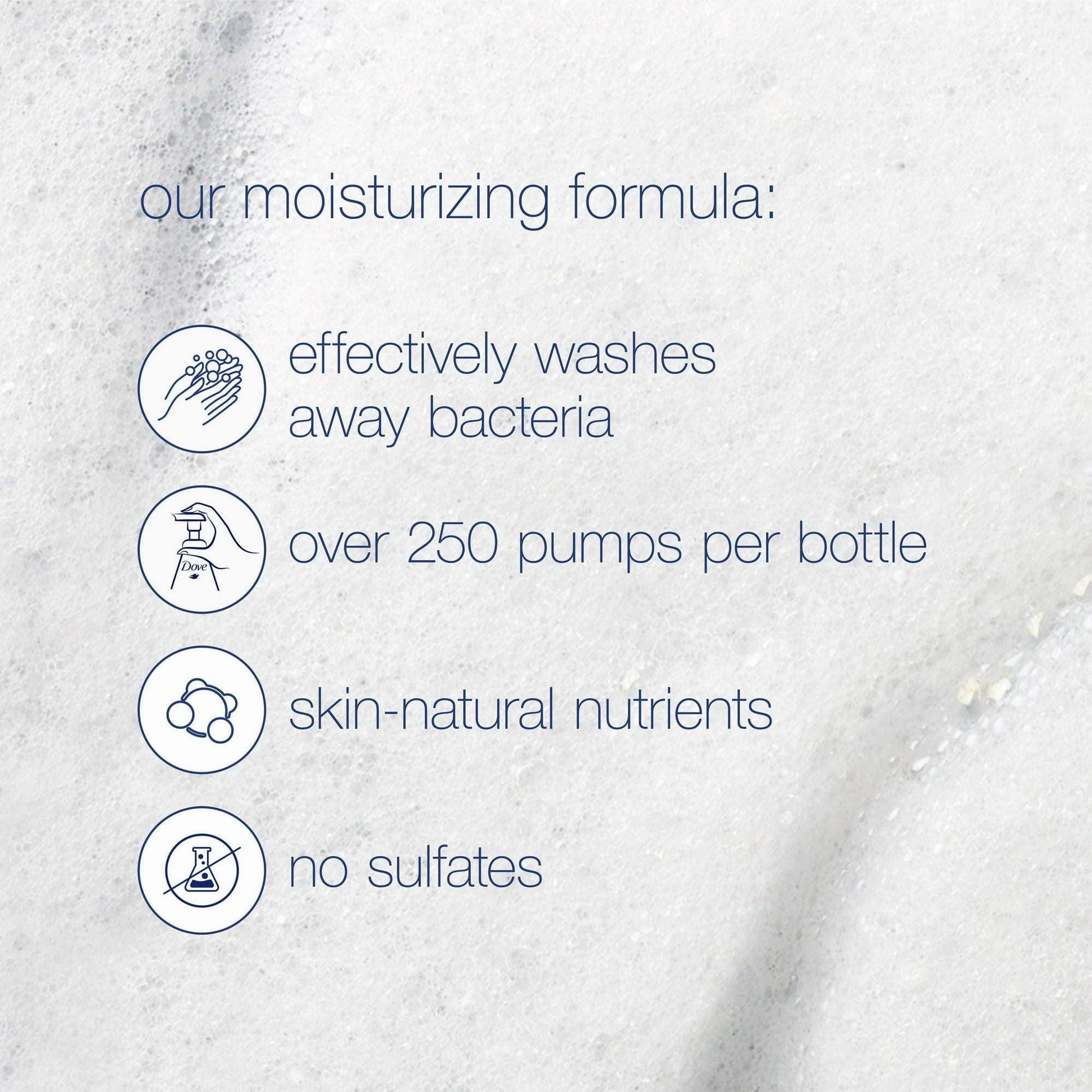 Dove Foaming Long Lasting Hypoallergenic Women's Body Wash for Sensitive Skin, 13.5 fl oz EasyOptionXY LLC