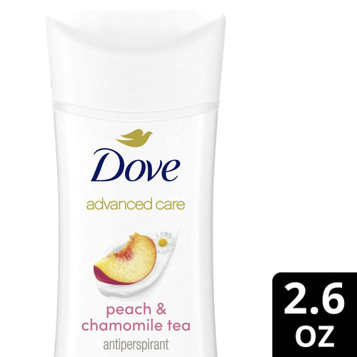Dove Advanced Care Women's Antiperspirant Deodorant Stick Peach & Chamomile Tea, 2.6 oz EasyOptionXY LLC